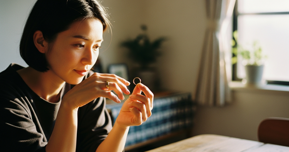 シングルマザーが指輪をつけるときに感じる心理的な壁を整理しておく