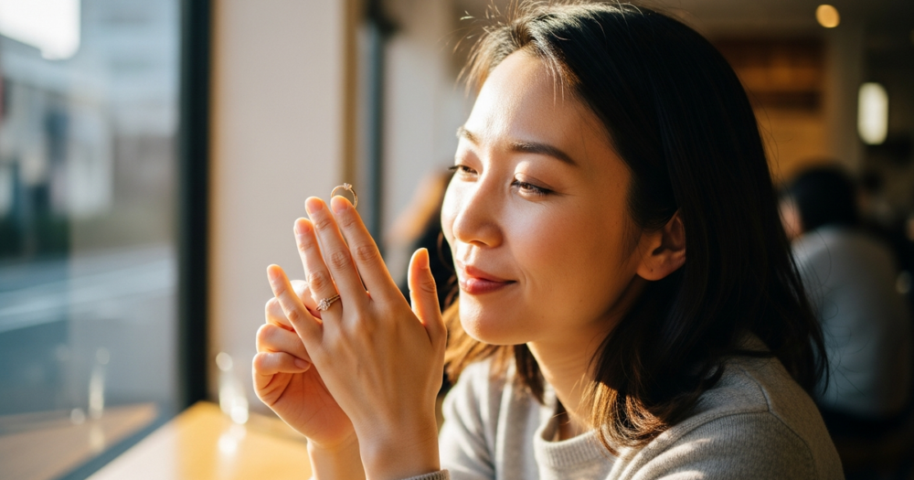 シングルマザーが指輪をつけるなら「自分へのご褒美」という新しい基準に切り替わる