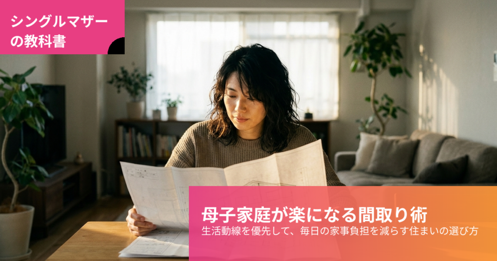 母子家庭 間取りの解説イメージ
