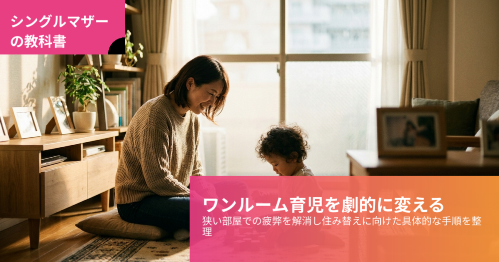 シングルマザー ワンルームの解説イメージ