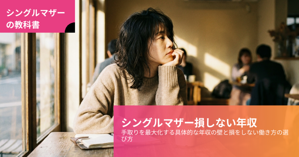 シングルマザー 損する 年収の解説イメージ