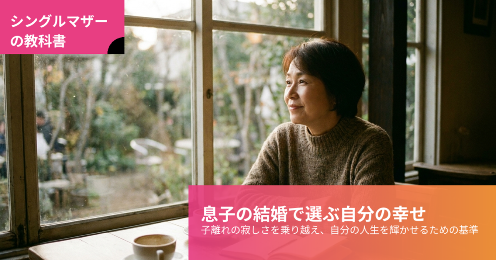 シングルマザー 息子 結婚の解説イメージ