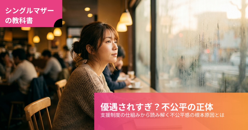 シングルマザー 優遇されすぎの解説イメージ