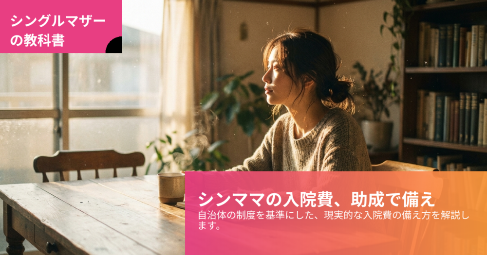 シングルマザー 入院費の解説イメージ