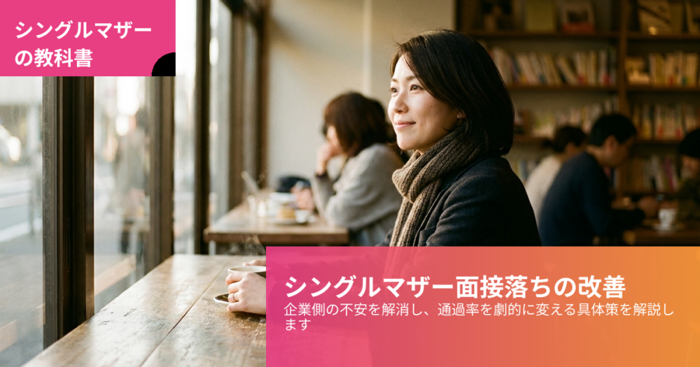 シングルマザー 面接 落ちるの解説イメージ