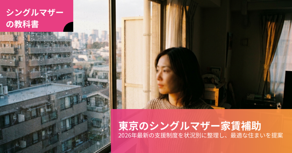 シングルマザー 家賃補助 東京の解説イメージ