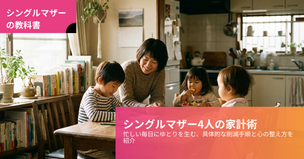シングルマザー 4人の解説イメージ