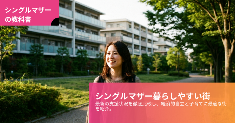 シングルマザー 暮らしやすい街の解説イメージ