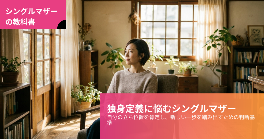 シングルマザー 独身の解説イメージ